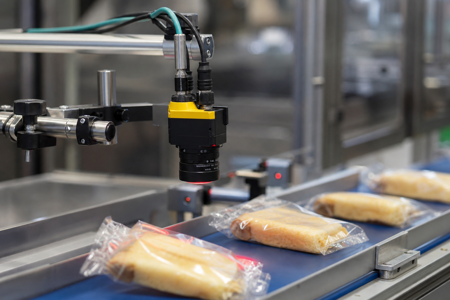Vision inspection. Plant-floor automation example.