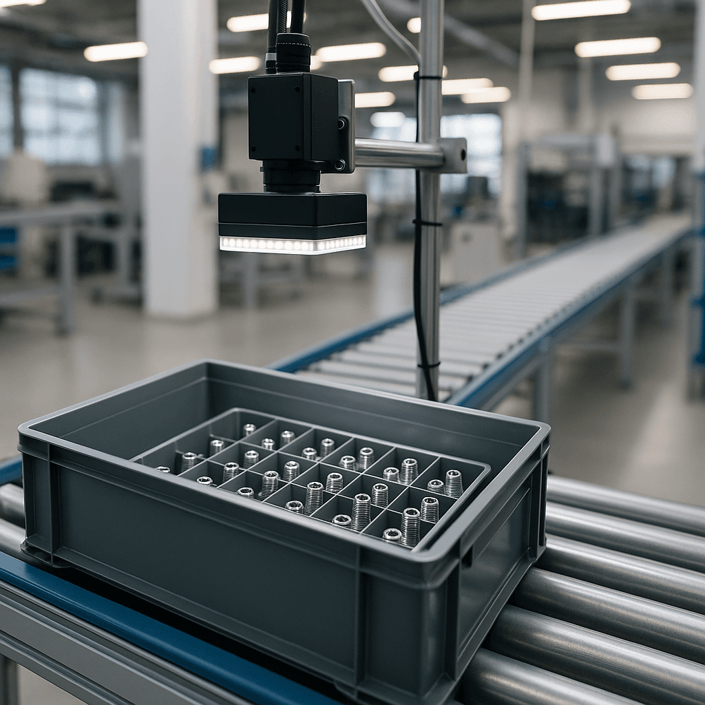 Photograph of Counting automation in a modern industrial facility