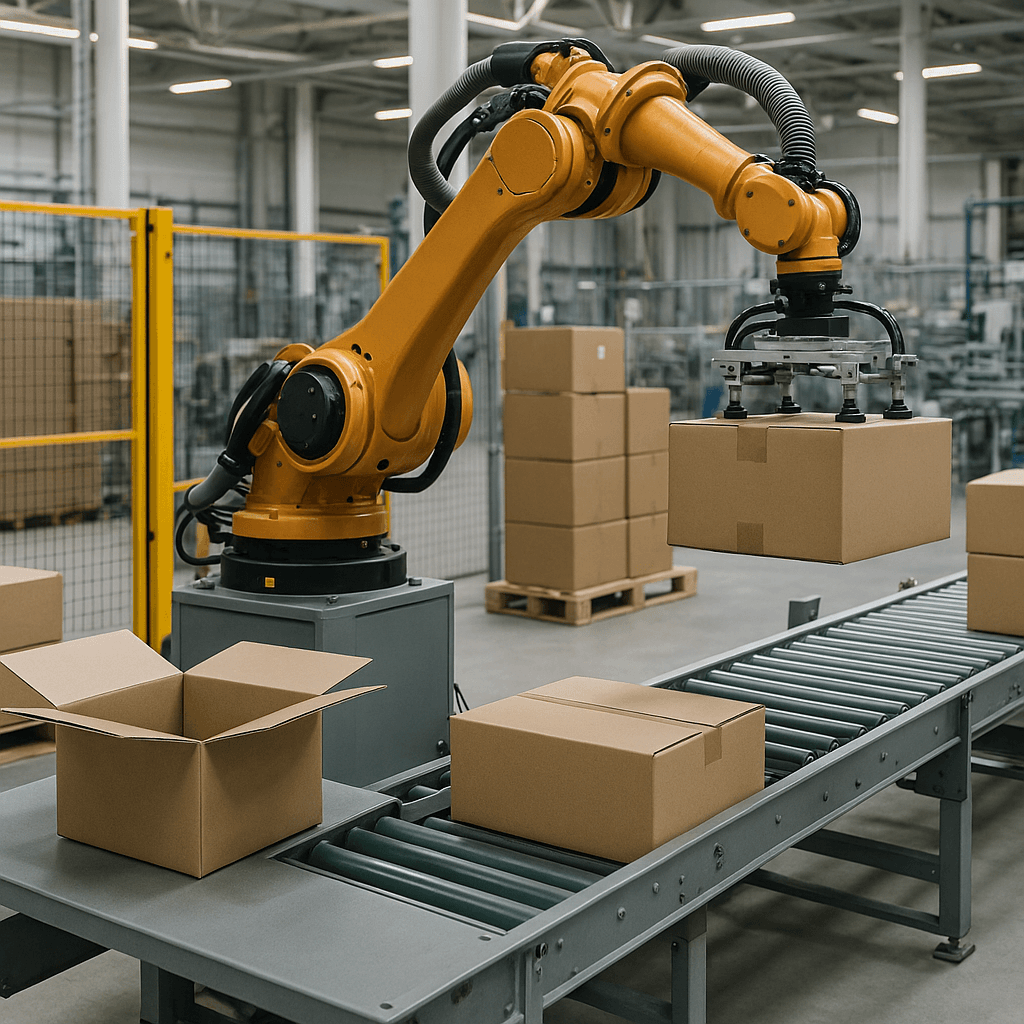 Photograph of Other Packing & Palletizing automation in a modern industrial facility