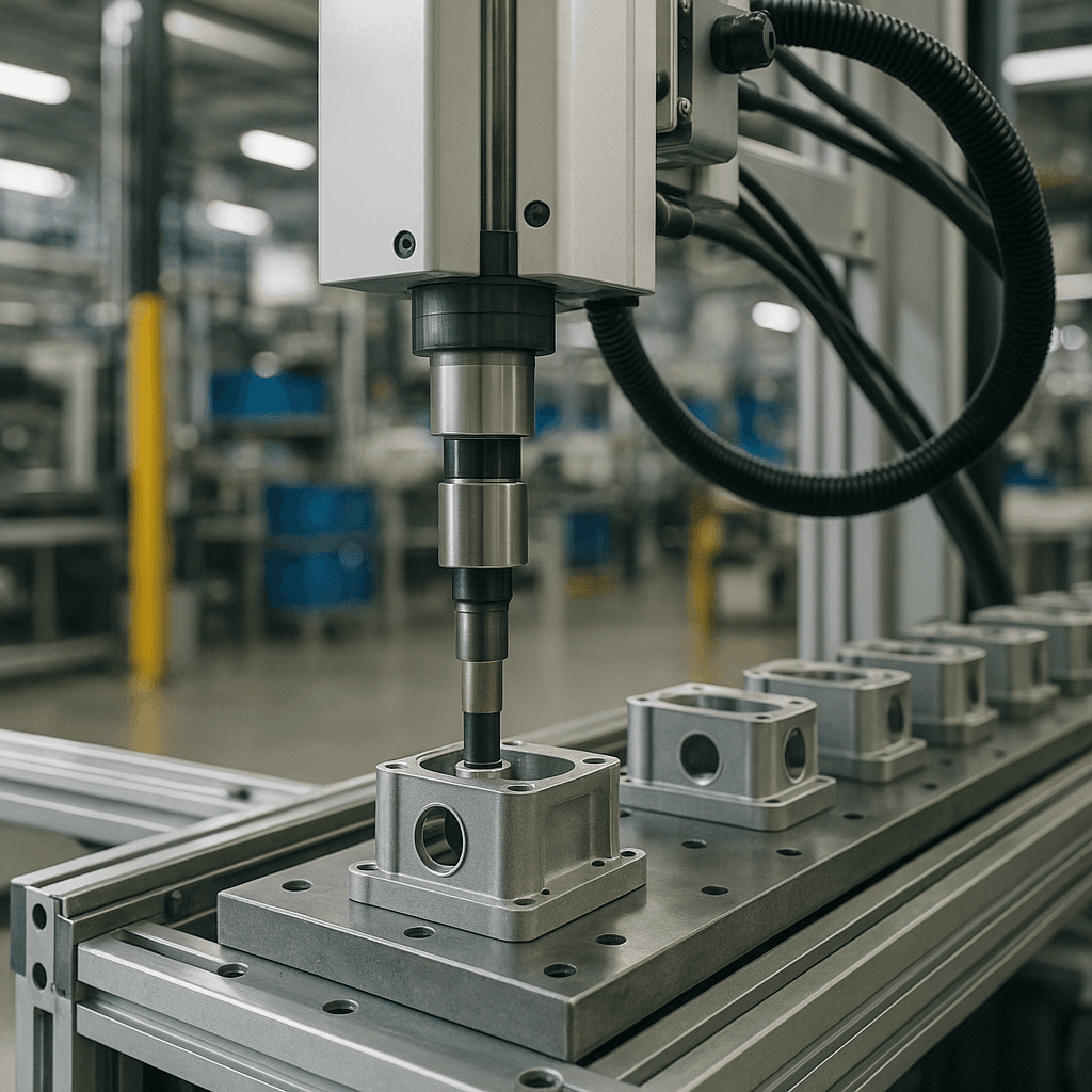 Photograph of Inserting automation in a modern industrial facility