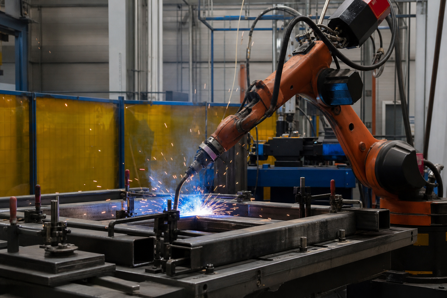 Robotic Welding. Improve weld consistency when skilled labour cannot keep pace.